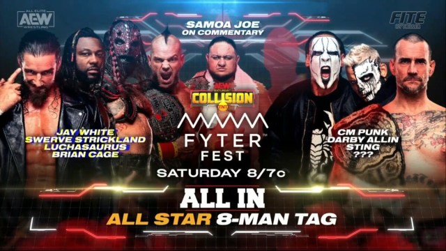 CM Punk, Jay White, Sting, More Set For 8/26 AEW Collision