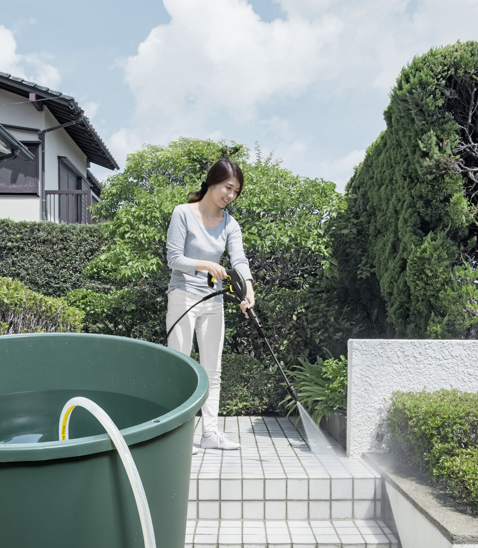 自吸・水道兼用ホースセット 3m - 散水用品 | ケルヒャー