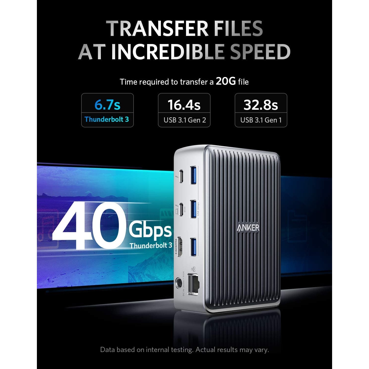 Dock Anker PowerExpand Elite 13-in-1 Thunderbolt 3 - eMAG.ro