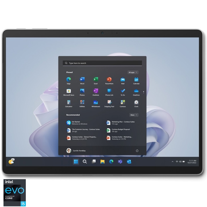 Laptop Microsoft Surface Pro 9 cu procesor Intel® Core™ i5-1235U