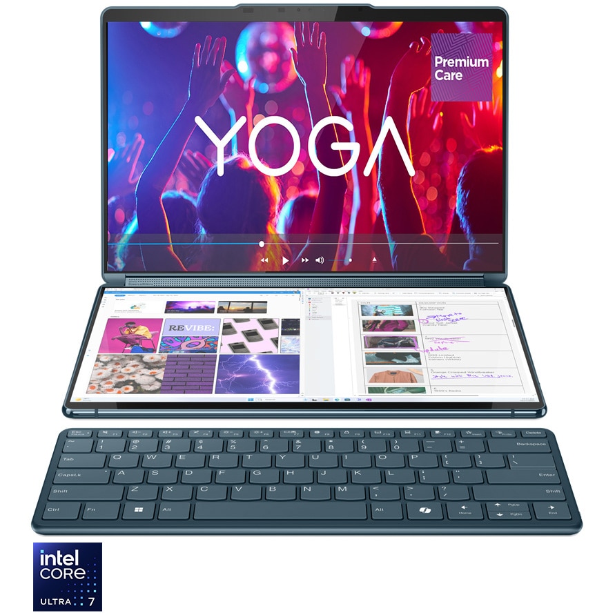 Laptop Lenovo Yoga Book 9 13IMU9 cu procesor Intel® Core™ Ultra 7