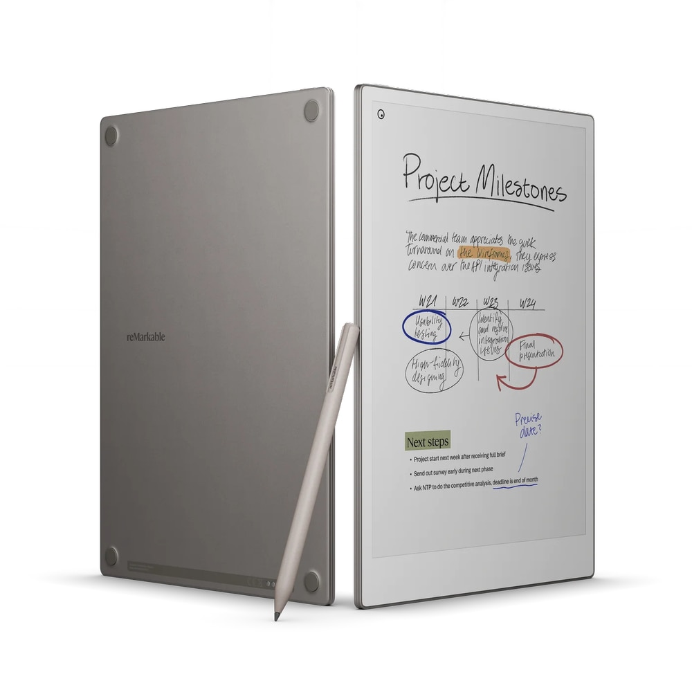 Tableta ePaper reMarkable Paper Pro, Display Canvas Color 11.8