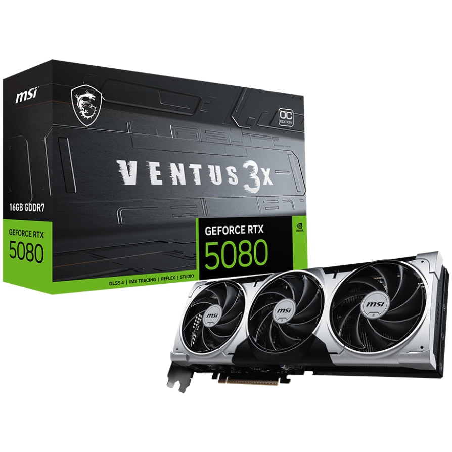 Placa video MSI GeForce® RTX™ 3060 Ti VENTUS 2X OCV1 LHR, 8GB