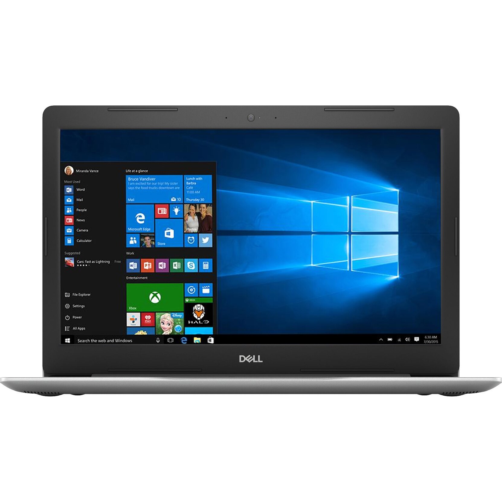 Laptop Dell Inspiron 5570 cu procesor Intel® Core™ i7-8550U pana
