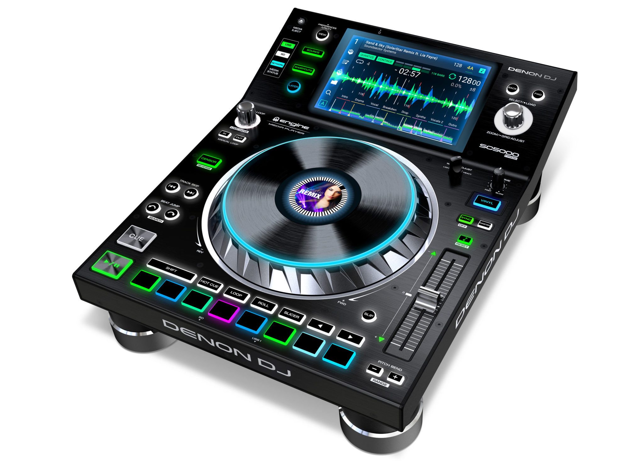 Denon DJ: SC5000, VL12 Turntable, X1800 Mixer, Engine Prime - DJ