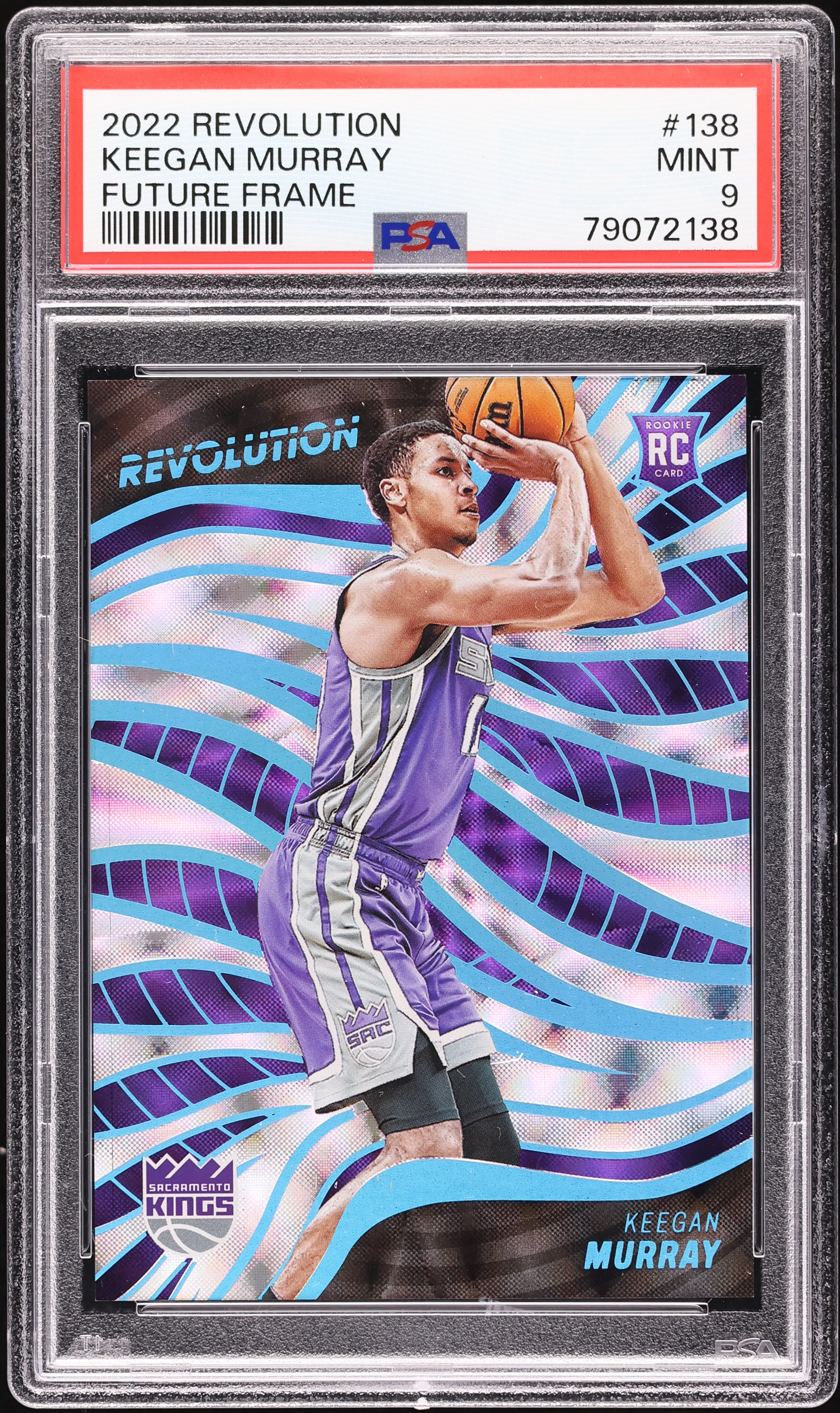 2022 Panini Revolution Future Frame Keegan Murray ROOKIE /60 #138