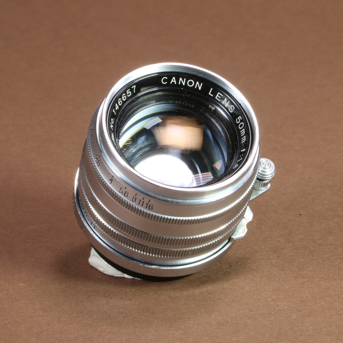 Canon 50mm f/1.8 L39 レンズ No. 161375 Canon 50mm f/1.8 L39 レンズ