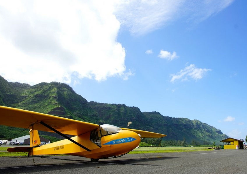 ホノルルソアリング 1人乗り グライダーライド (15分/20分/30分選択