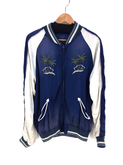 goa（ゴア） スカジャン 刺繍 リバーシブル USED加工 メンズ アウター