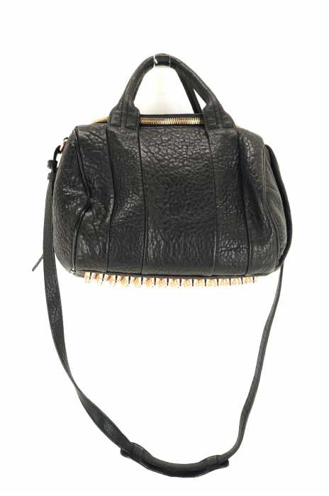 アレキサンダーワン 2WAYロッキー バッグ ショルダー スタッズ 黒 レザー