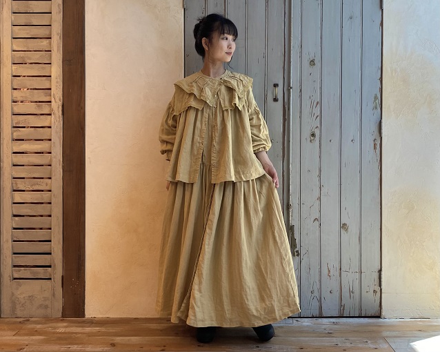リネン天然染めシリーズ** | KITTE丸の内店 | nest Robe Shop Blog