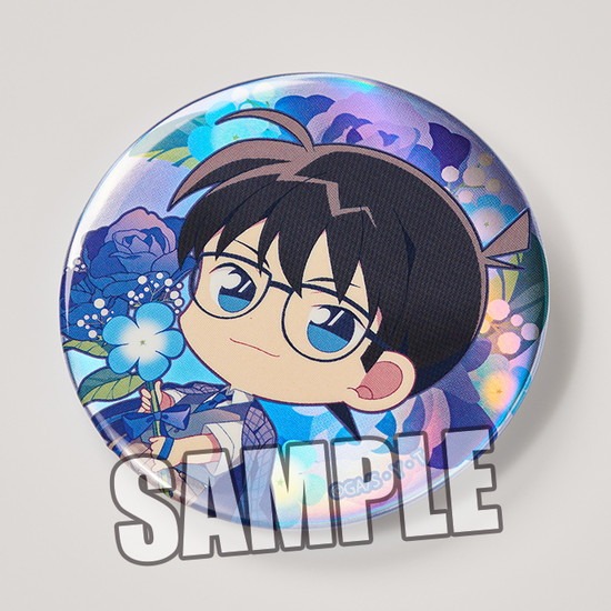 名探偵コナン トレーディング缶バッジ Flower For You Ver. 10個入り