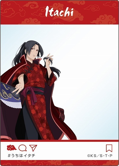 NARUTO-ナルト- 疾風伝 描き下ろし SNS風クリアカードコレクション