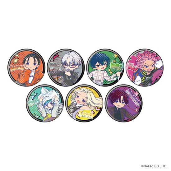 カリスマ 缶バッジ 05 POP Artイラスト 7個入り1BOX｜ホビーの総合通販