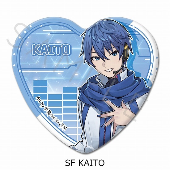 初音ミク ピアプロキャラクターズ ハート型缶バッジ 6個入り1BOX