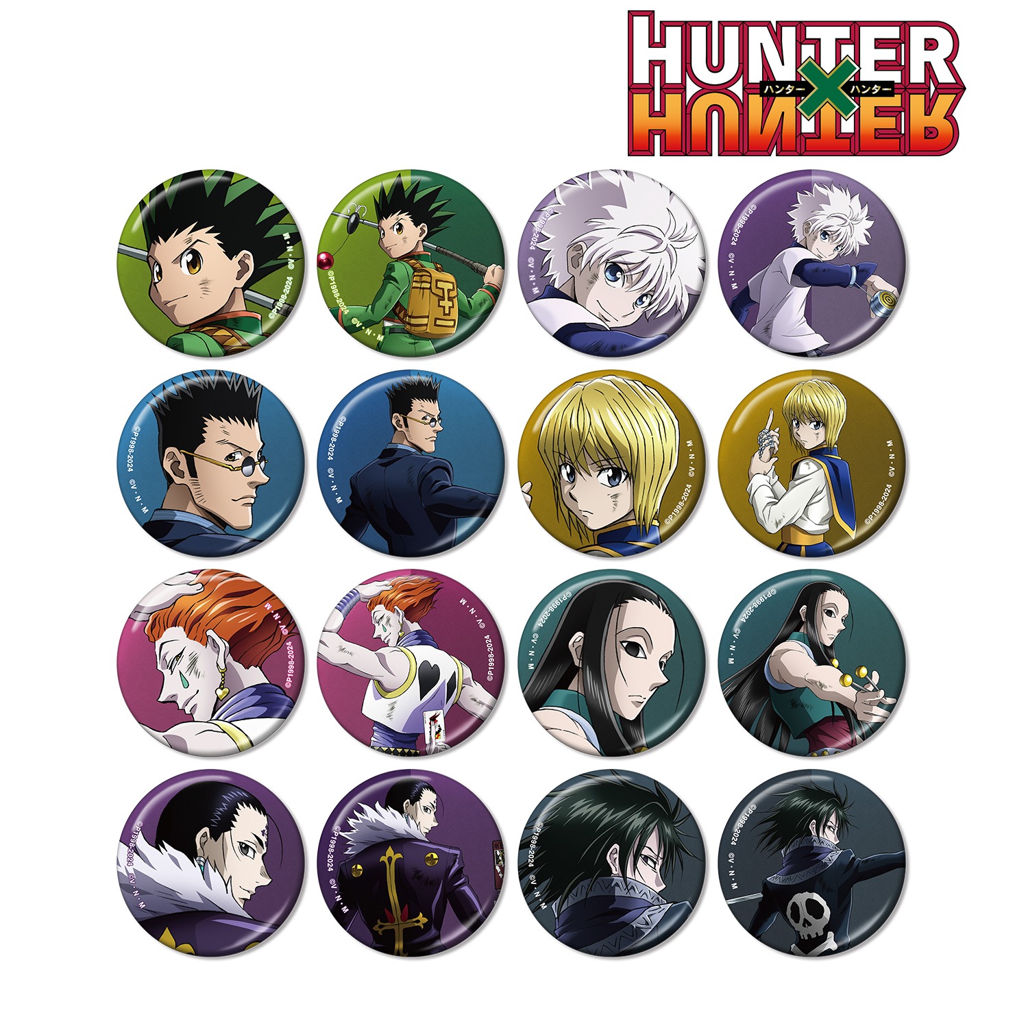 HUNTER×HUNTER クロロ デコレクション缶バッジ ハンターハンター