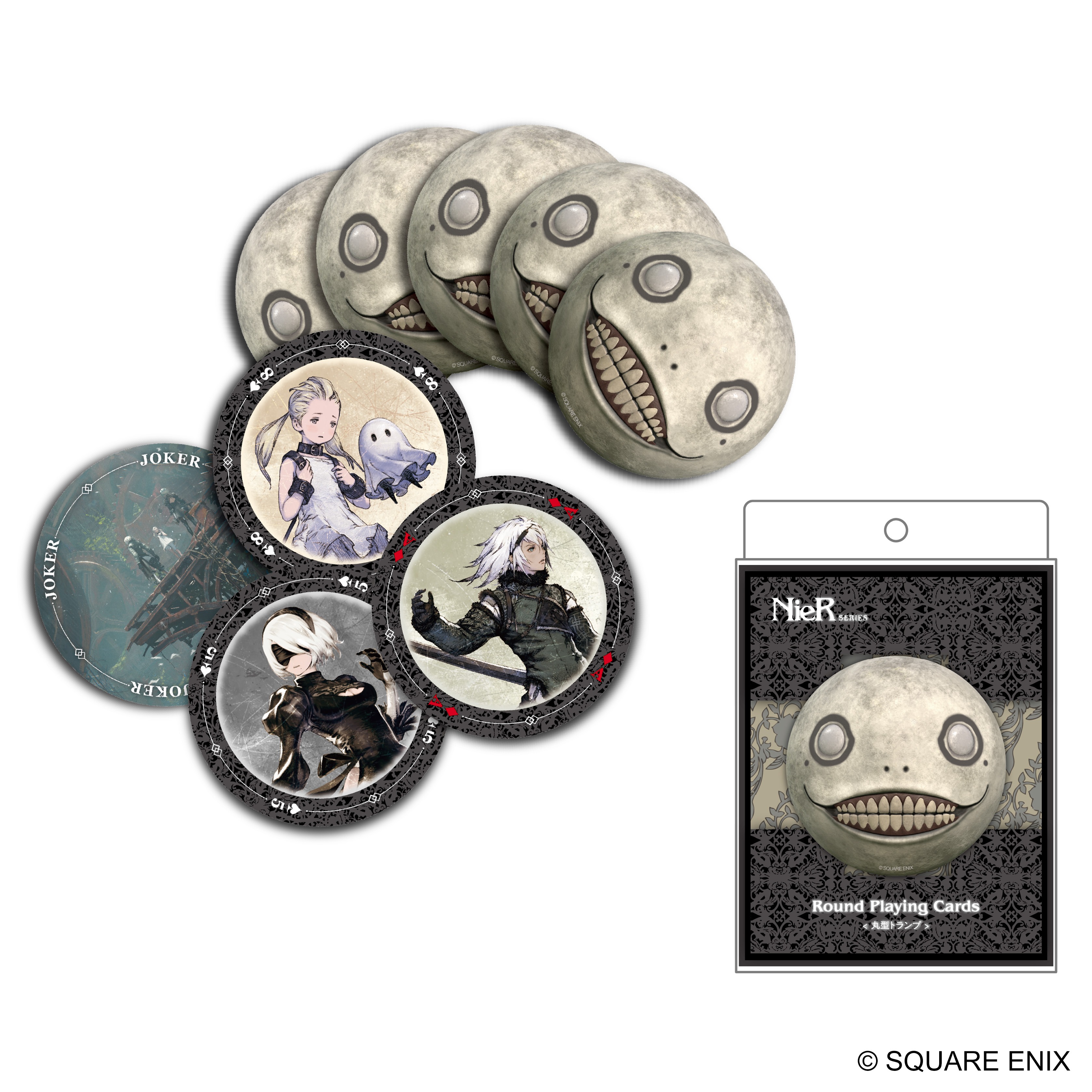 NieR Series 丸型トランプ｜ホビーの総合通販サイト ホビーストック