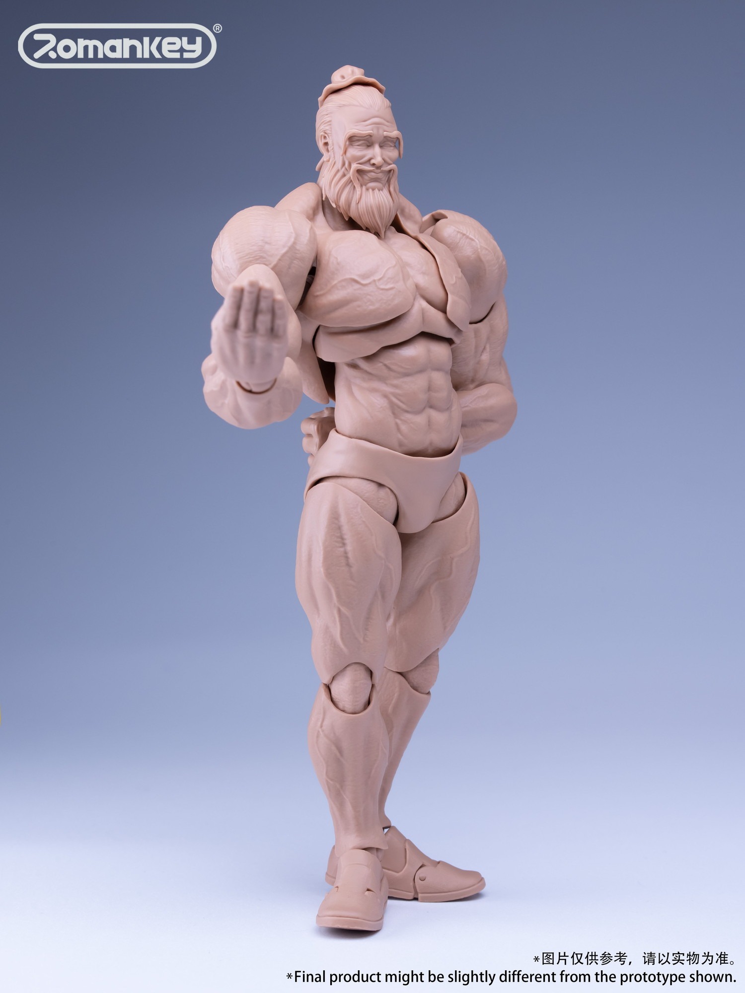 Romankey UMS003 1/12スケール 可動フィギュア男性素体 Big Guy