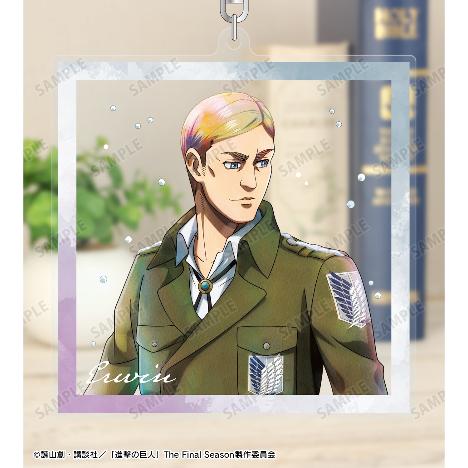 進撃の巨人 描き下ろし エルヴィン 冬の歩みver. BIGアクリル