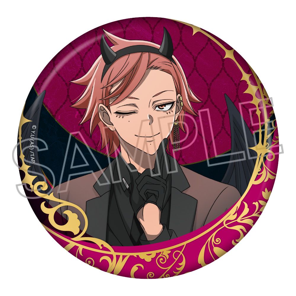 桃源暗鬼 天使と悪魔 箔押し缶バッジ 花魁坂京夜｜ホビーの総合通販