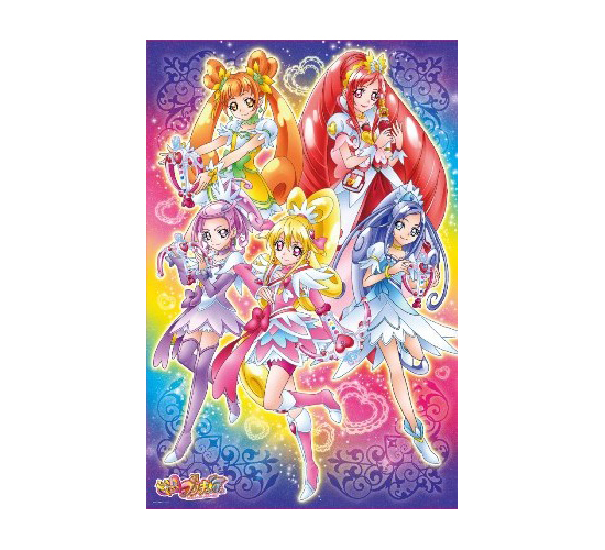 ドキドキ！プリキュア 500ラージピース ジグソーパズル ドキドキ！全員