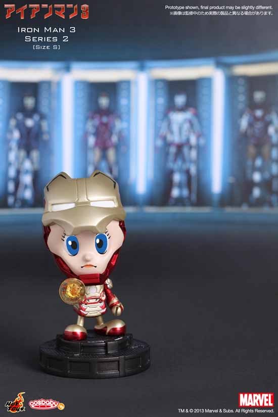 ホットトイズ コスベイビー アイアンマン3 シリーズ2 サイズS 6個入り