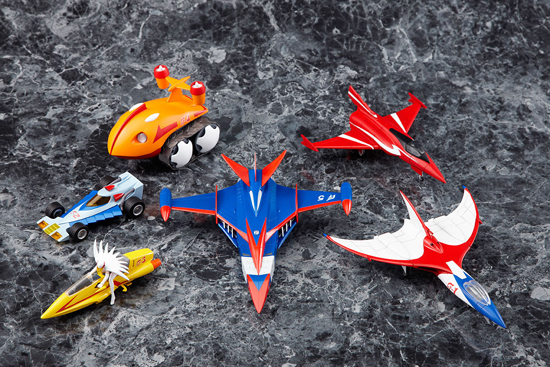 EX合金 ガッチャマンメカAセット G-1号機・G-2号機・レッドインパルス