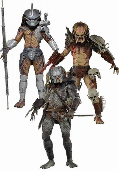 ネカ プレデター/ 7インチ アクションフィギュア シリーズ12 3種セット
