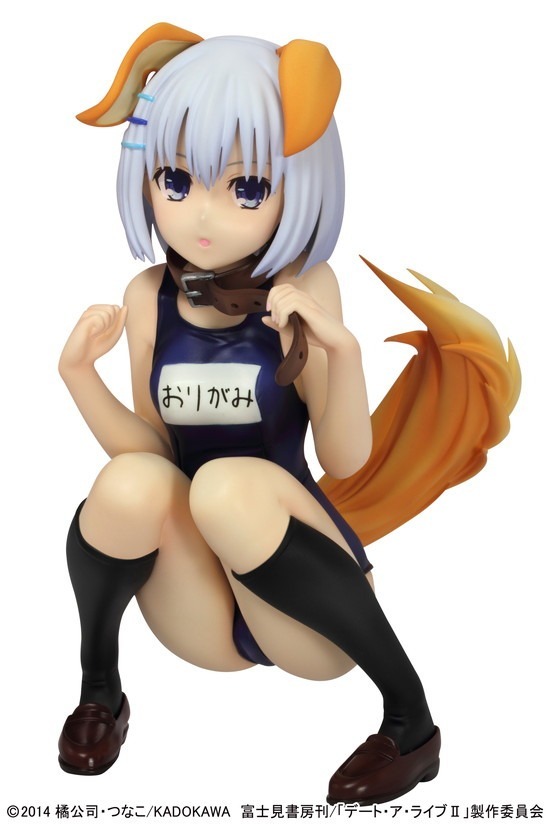 グリフォン デート・ア・ライブII 1/7 鳶一折紙 スク水わんこver