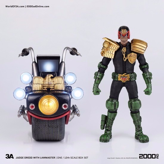 threeA 2000AD 1/12 ジャッジ・ドレッド｜ホビーの総合通販サイト