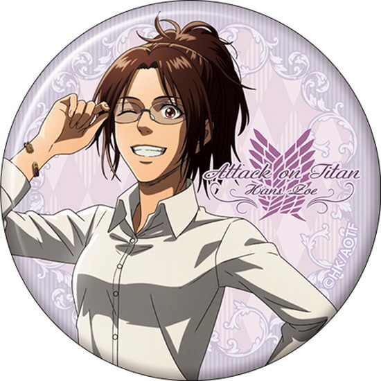 進撃の巨人 缶バッジセット リヴァイ＆ハンジ｜ホビーの総合通販サイト