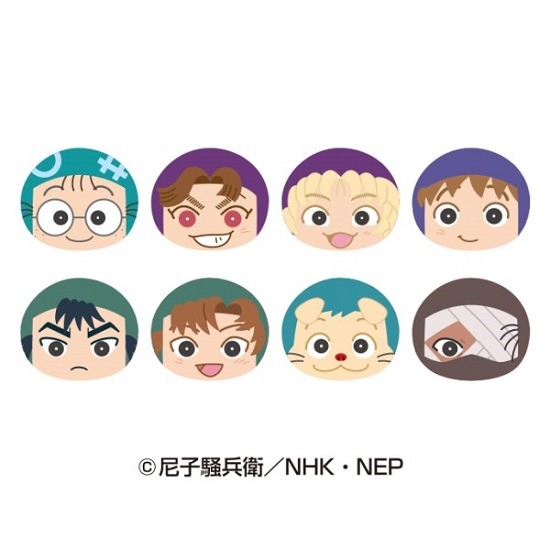 忍たま乱太郎 おまんじゅうにぎにぎマスコット壱 8個入り1BOX｜ホビー