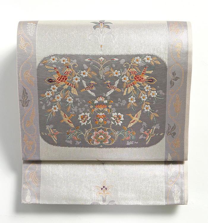 仕立て上がり】正絹 袋帯 中古品 No.5ZH-1653-00の通販｜きもの365