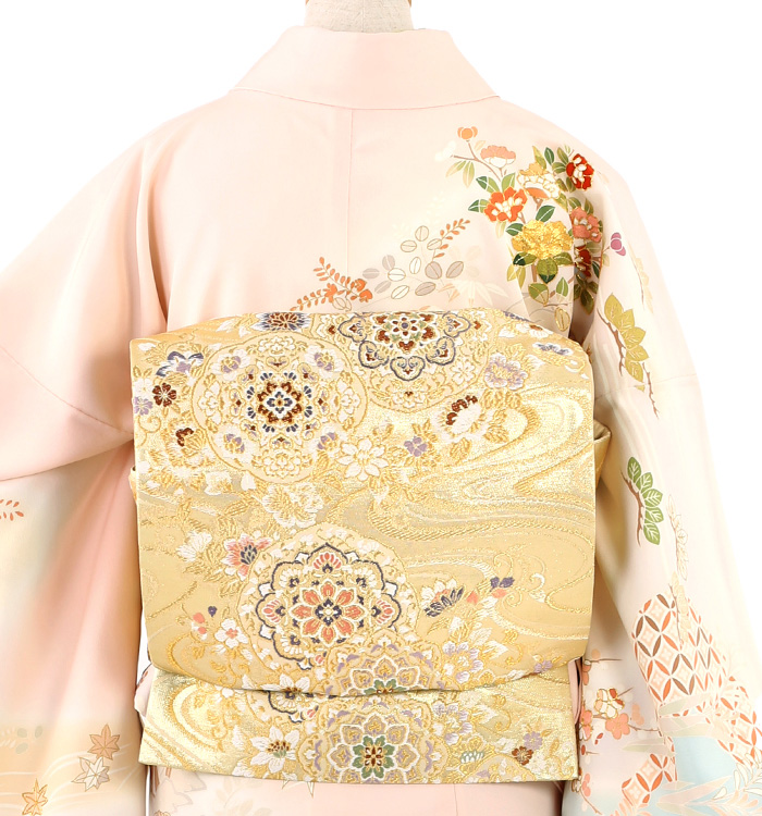 スワトウ刺繍 訪問着 No.AA-0124-Lサイズのレンタル｜きもの365