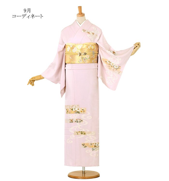 単衣(ひとえ)訪問着 No.AC-0811-Lサイズのレンタル｜きもの365