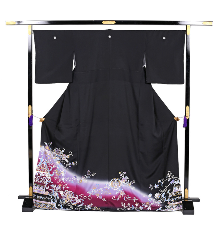 かんざし付】黒留袖 No.CA-0803-Mサイズのレンタル｜きもの365