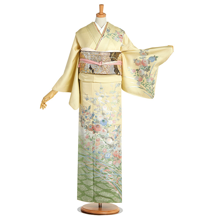 螺鈿作家 訪問着 No.AA-4553-Mサイズのレンタル｜きもの365