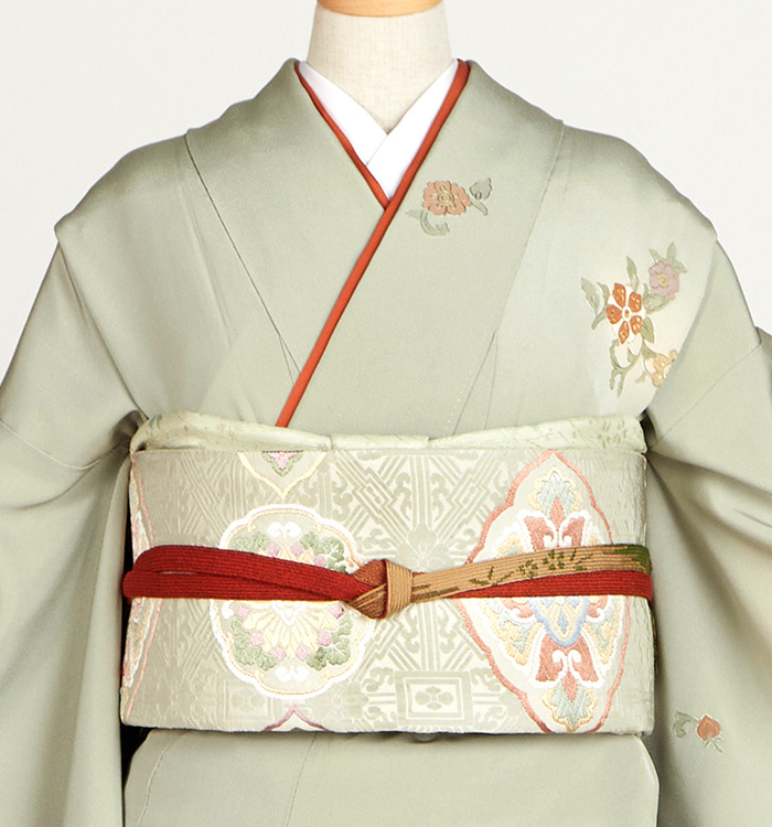 スワトウ刺繍 訪問着 No.AA-4867-Mサイズのレンタル｜きもの365