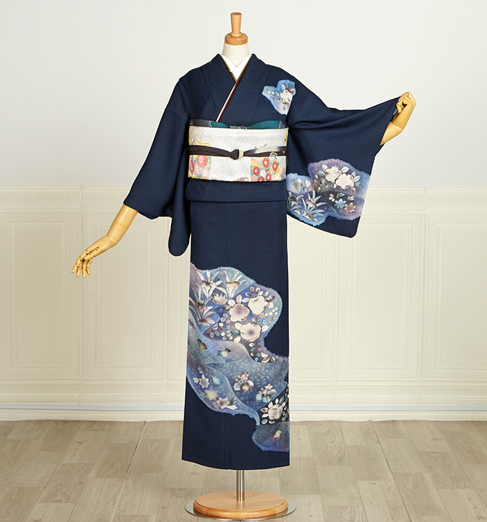 辻が花 訪問着 No.AA-4967-Sサイズのレンタル｜きもの365