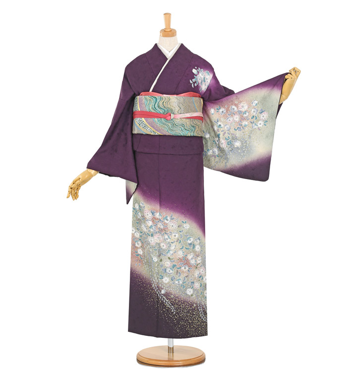 辻が花 訪問着 No.AA-2128-Mサイズのレンタル｜きもの365