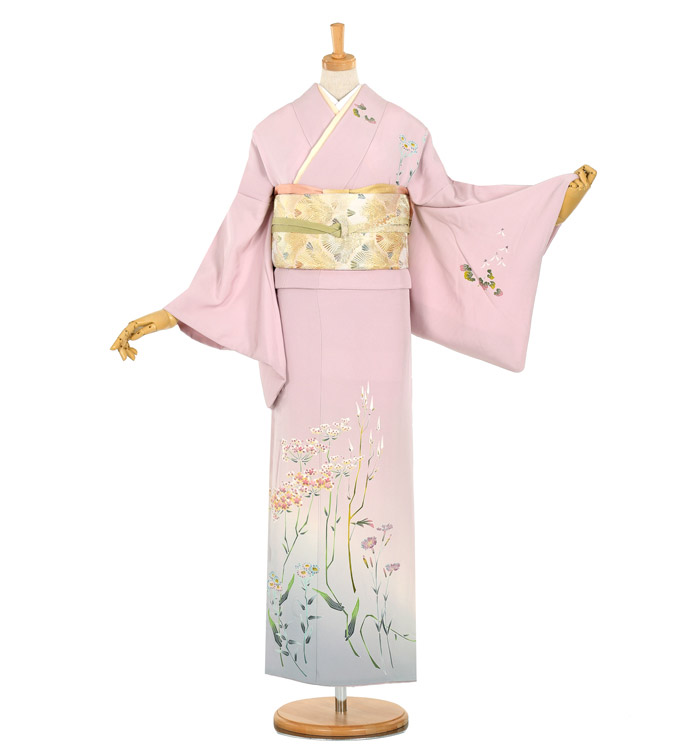 本加賀友禅 訪問着 No.AA-2206-Mサイズのレンタル｜きもの365