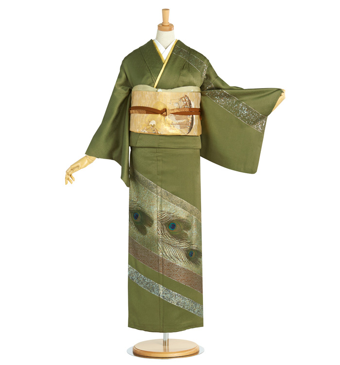 金彩作家 一つ紋訪問着 No.AA-3838-Sサイズのレンタル｜きもの365