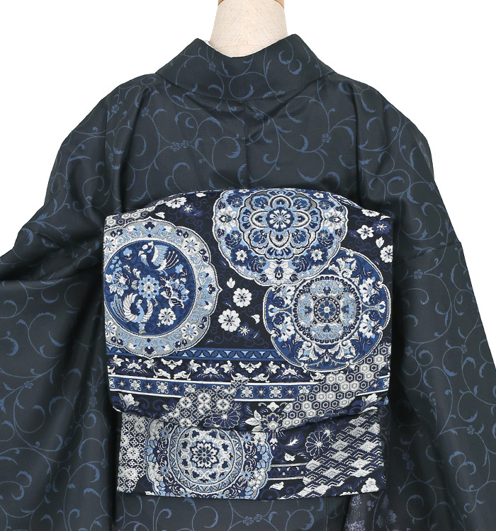 大島紬 訪問着 No.AD-2028-Mサイズのレンタル｜きもの365