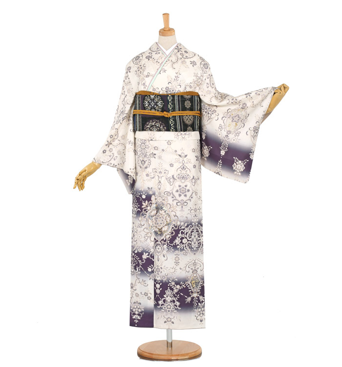 大島紬 訪問着 No.AD-2021-Mサイズのレンタル｜きもの365