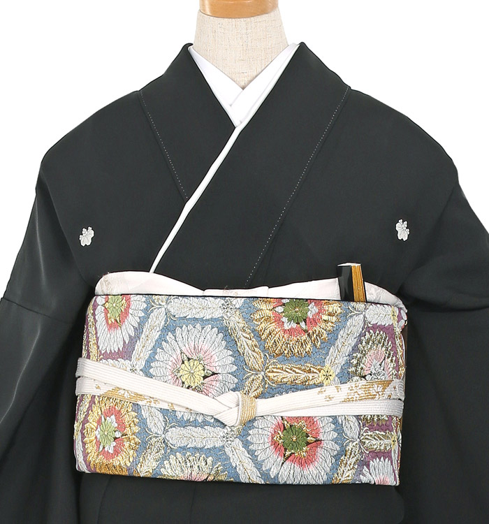 手描友禅 黒留袖 No.CA-1123-Mサイズのレンタル｜きもの365