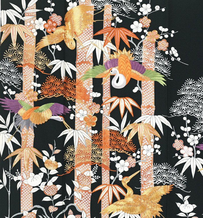 京友禅 千總 黒留袖 No.CA-1509-Sサイズのレンタル｜きもの365