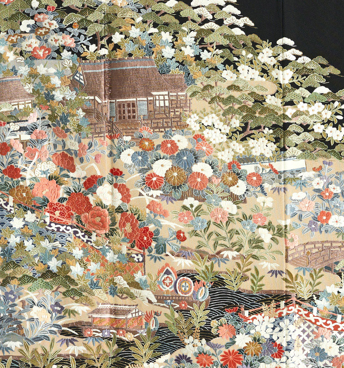 蘇州刺繍 黒留袖 No.CA-1873-Lサイズのレンタル｜きもの365