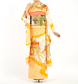 黄色で人気の振袖(成人式) 通販｜格安の着物販売・購入サイト【きもの