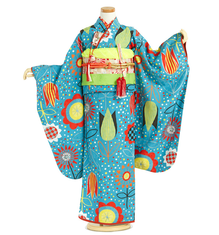 モダンアンテナ 七五三（子ども） 7歳（専用小物付）No.JE-5085の