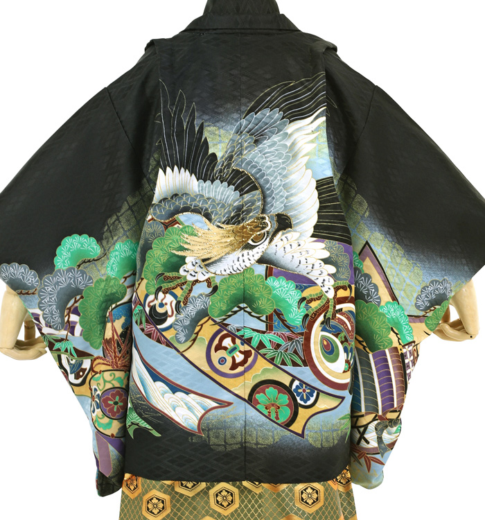 七五三（子ども） 3歳男の子袴セット No.KE-0022のレンタル｜きもの365